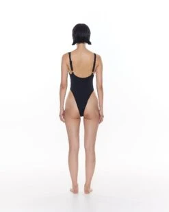 Mila One Piece | Black -Myraswim BLACK3113