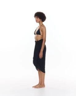 Alternative view of Dexter Sarong | Black