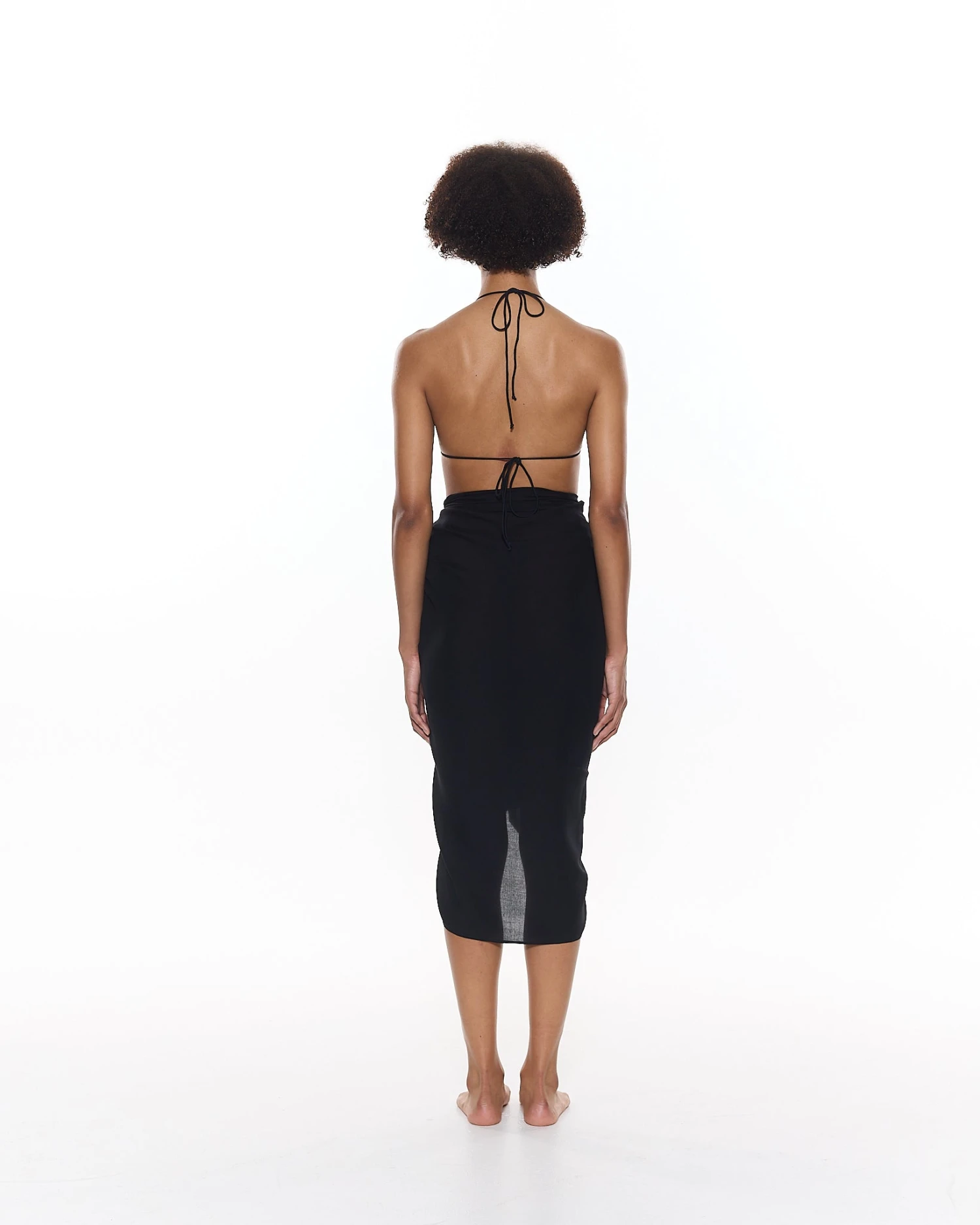 Dexter Sarong | Black 3 Dexter Sarong | Black - Image 3