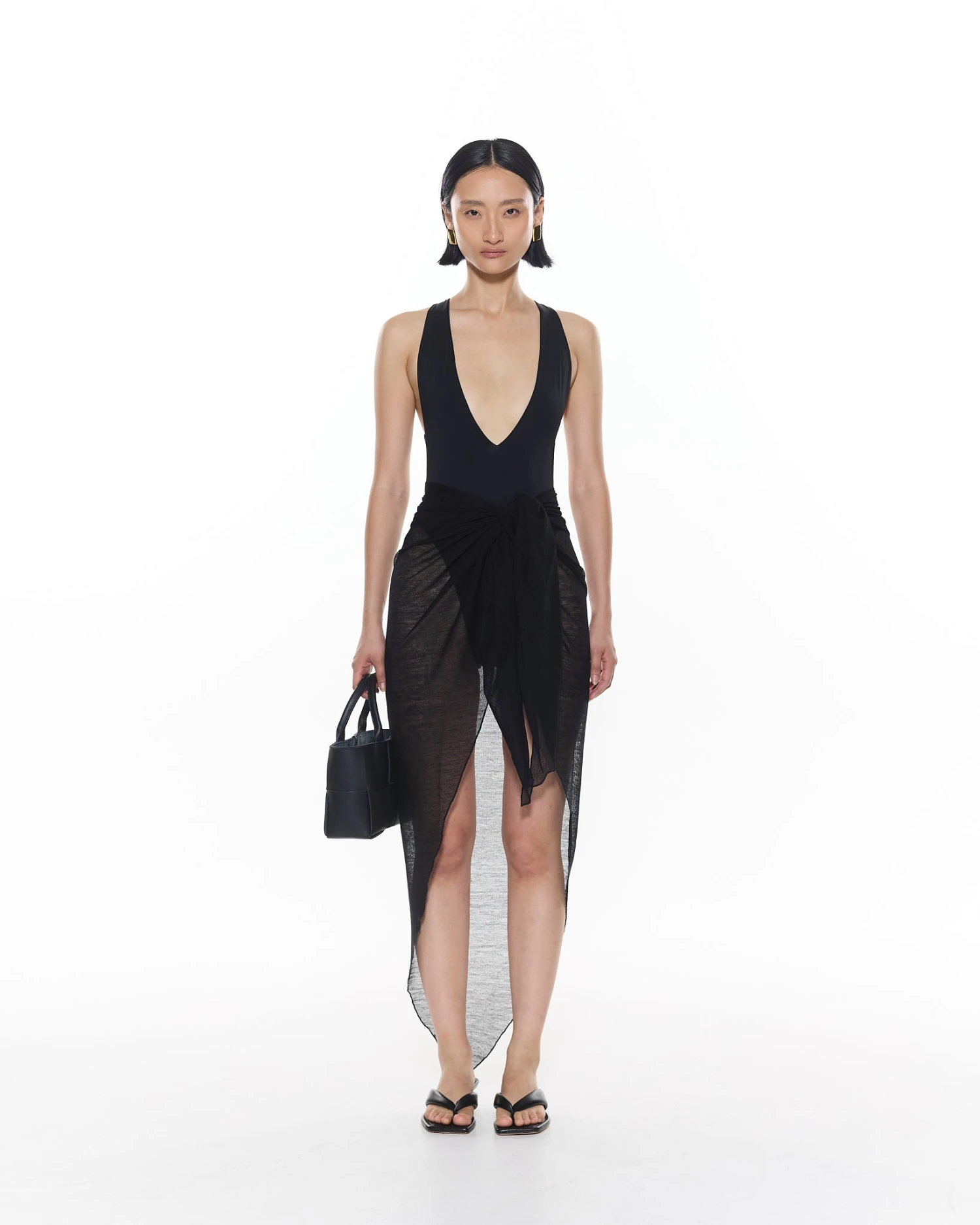 Ivy Sarong | Black 1 Ivy Sarong | Black