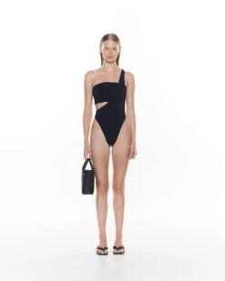 Alternative view of Daria Top | Black