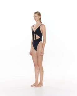 Alternative view of Bracken One Piece | Black