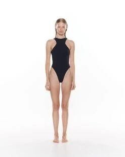 Ezra One Piece | Black -Myraswim BLACK4316