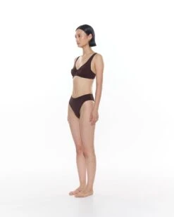 Alternative view of Siegil Top | Chocolate