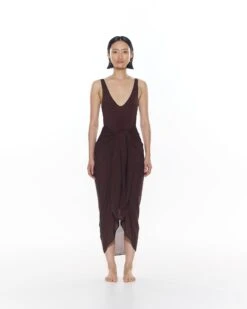 Dexter Sarong | Chocolate 10 Dexter Sarong | Chocolate -Myraswim CHOCOLATE3334
