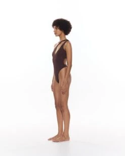 Jett One Piece | Chocolate 7 Jett One Piece | Chocolate -Myraswim CHOCOLATE3468