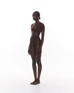 Alternative view of Hawke Top | Chocolate