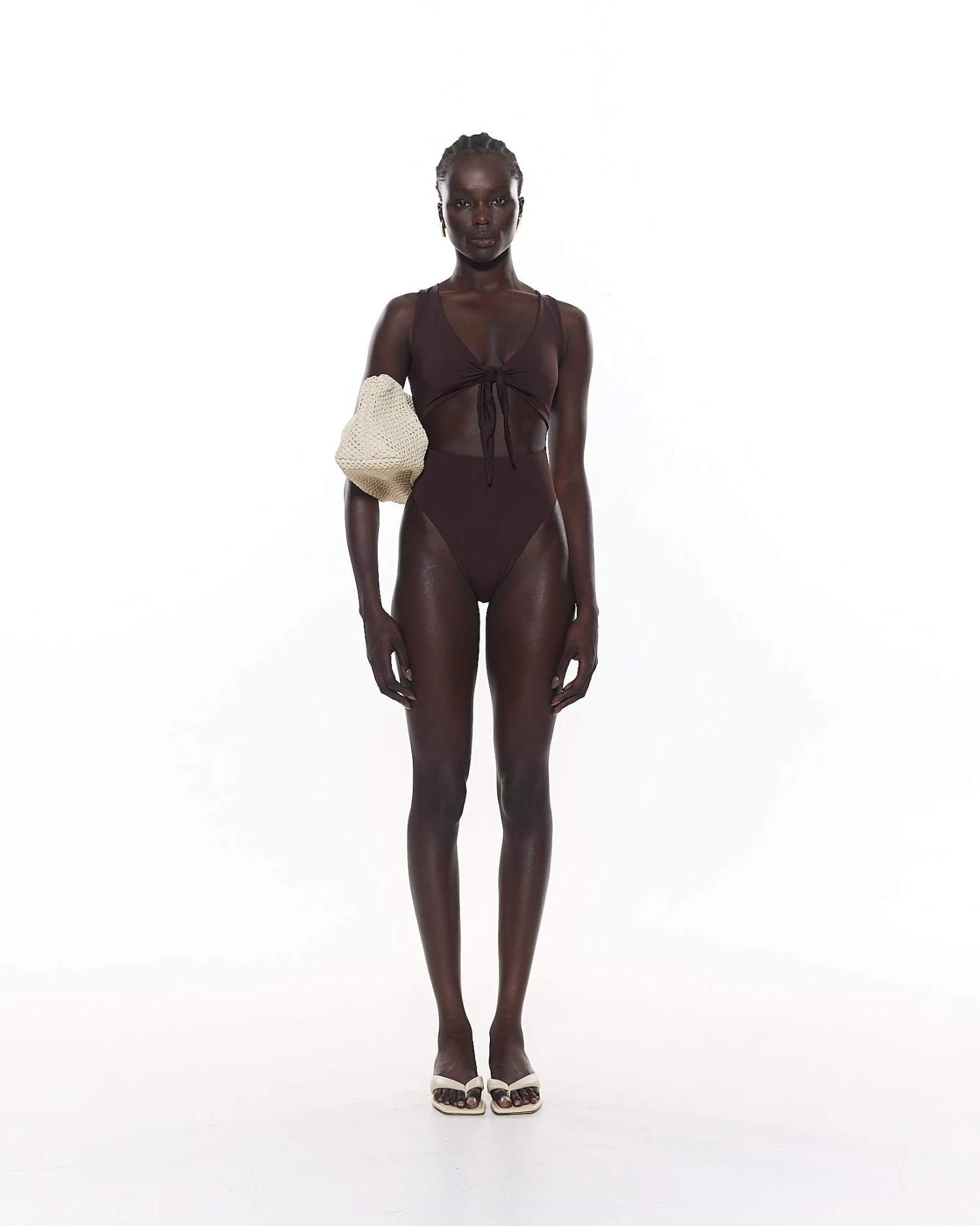 Asiah One Piece | Chocolate 4 Asiah One Piece | Chocolate - Image 4
