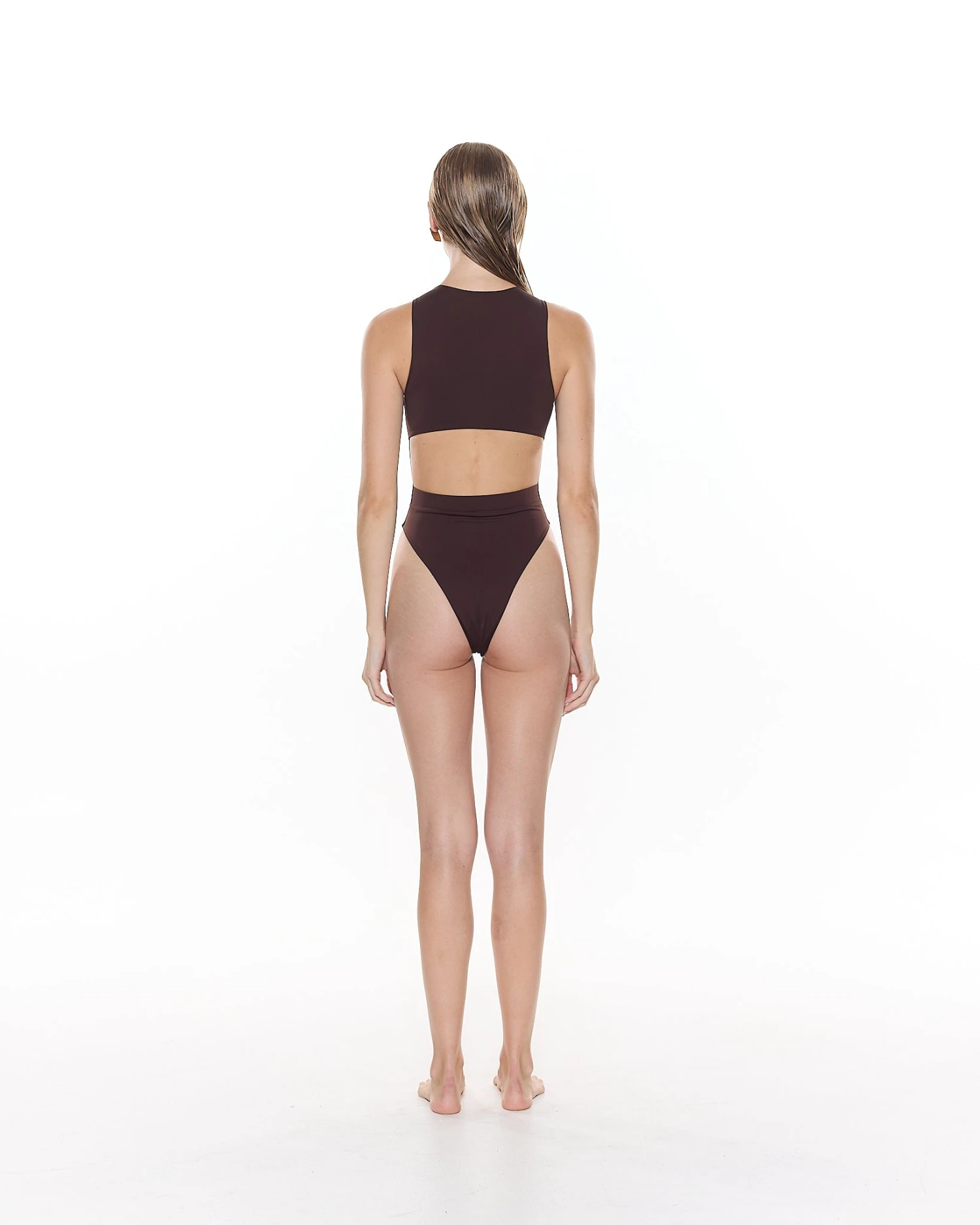 Davis One Piece | Chocolate 3 Davis One Piece | Chocolate - Image 3