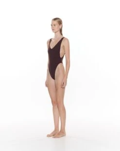 Alternative view of Elle One Piece | Chocolate