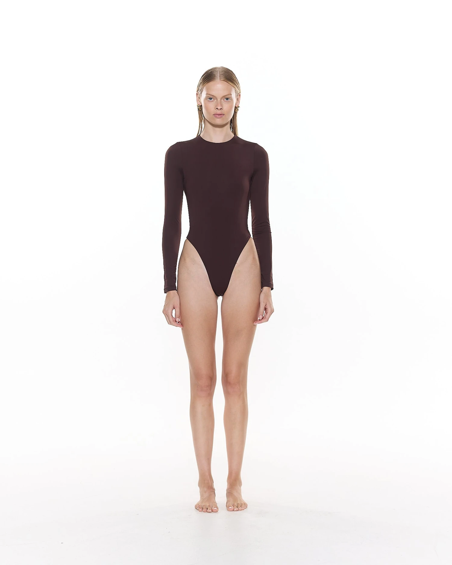 Zuri One Piece | Chocolate 4 Zuri One Piece | Chocolate - Image 4