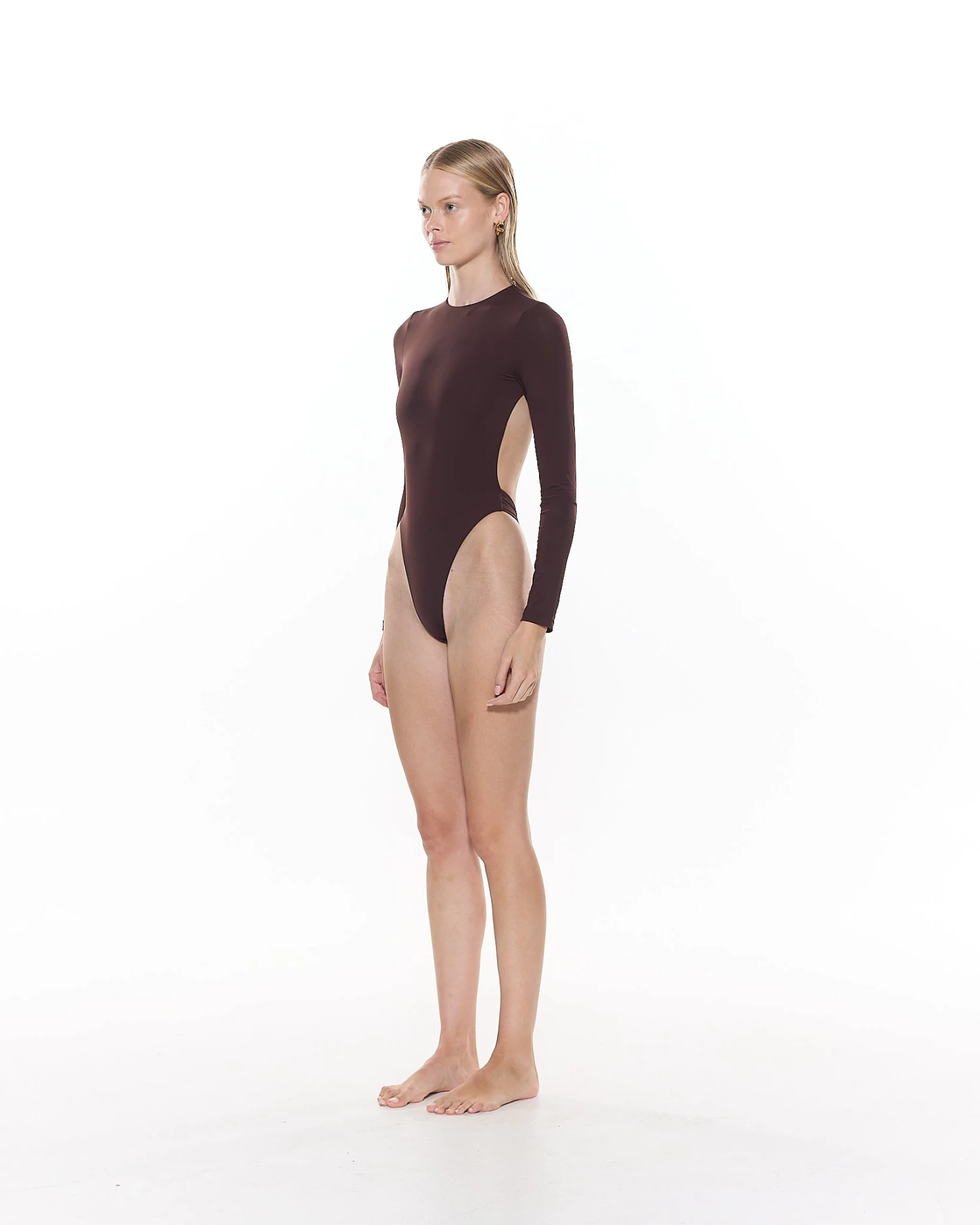 Zuri One Piece | Chocolate 2 Zuri One Piece | Chocolate - Image 2