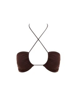 Emarn Top | Chocolate 11 Emarn Top | Chocolate -Myraswim CHOCOLATE 1