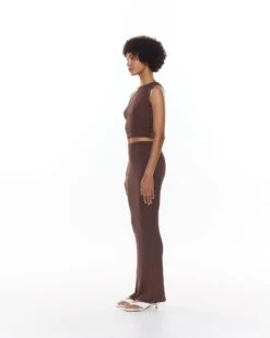 Alternative view of Blair Maxi Skirt | Chocolate