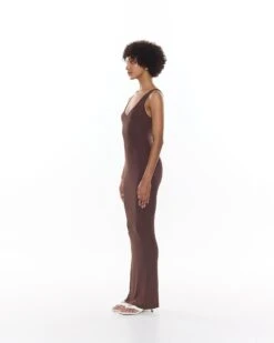 Telv Dress | Chocolate 9 Telv Dress | Chocolate -Myraswim MYRA073487