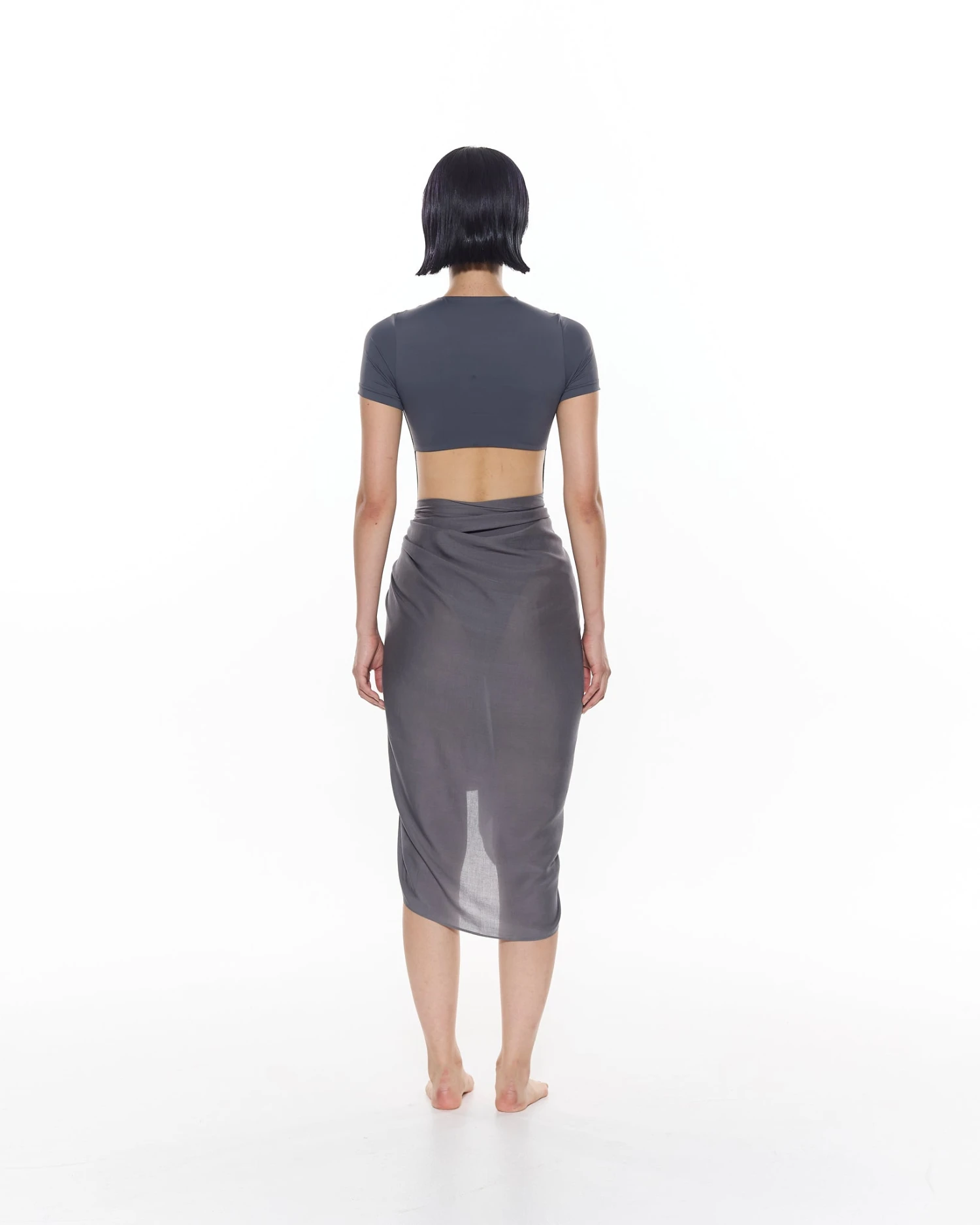 Dexter Sarong | Graphite 3 Dexter Sarong | Graphite - Image 3