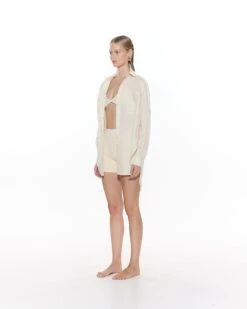 Alternative view of Cruz Shirt | Ivory