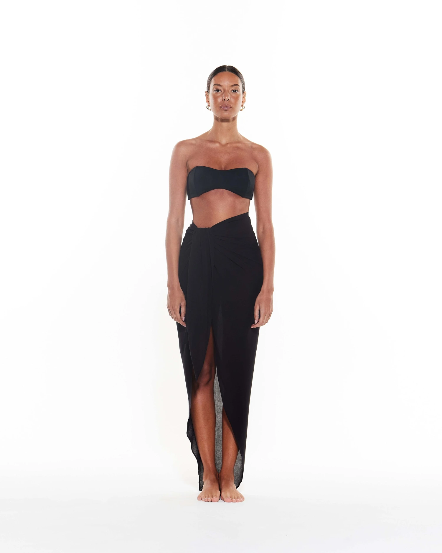 Leon Sarong | Black 4 Leon Sarong | Black - Image 4