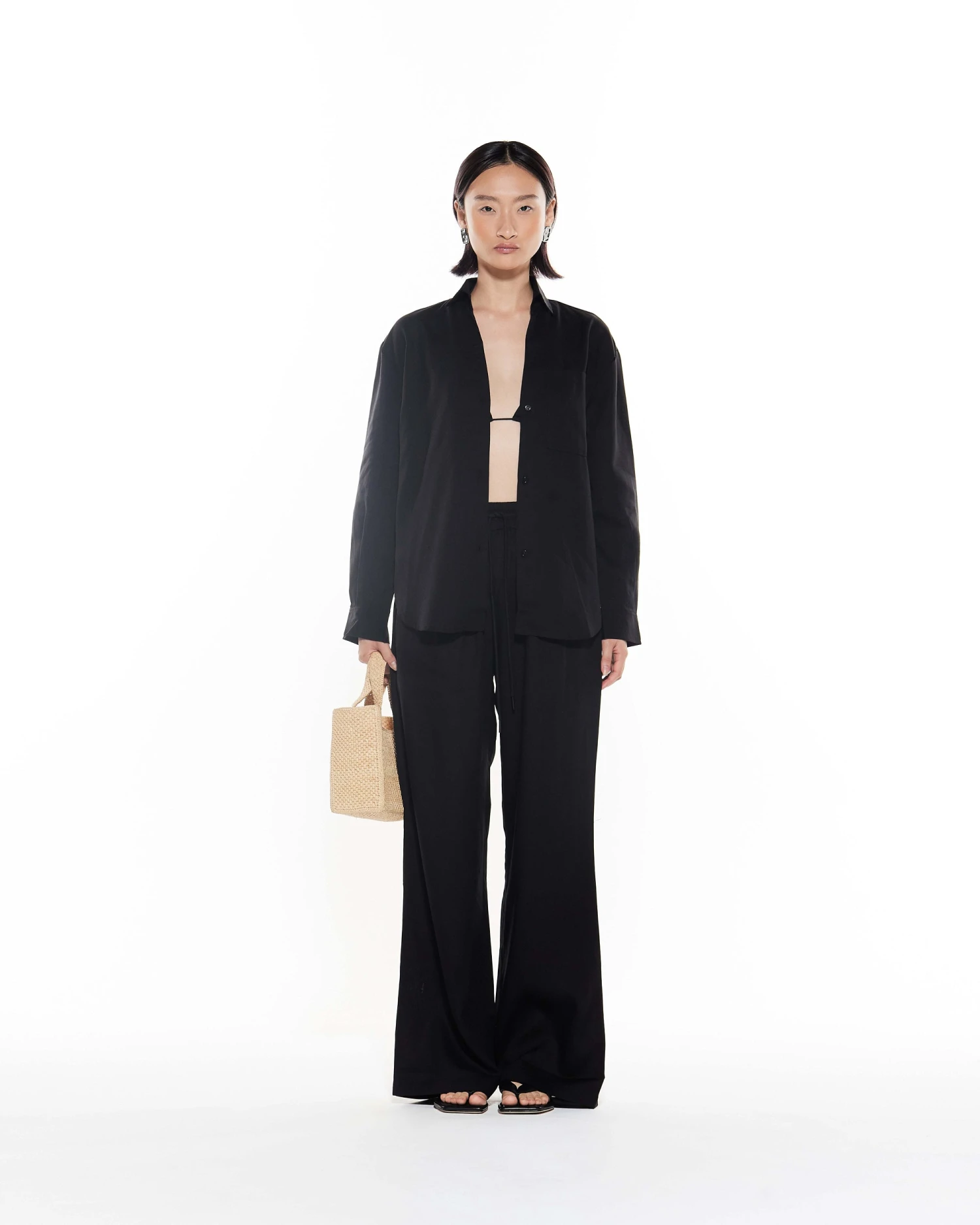 River Shirt | Black 4 River Shirt | Black - Image 4