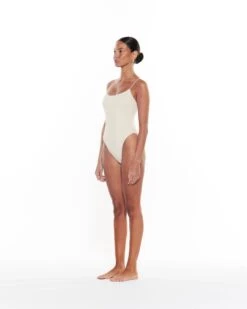 Alternative view of Yves One Piece | Ivory