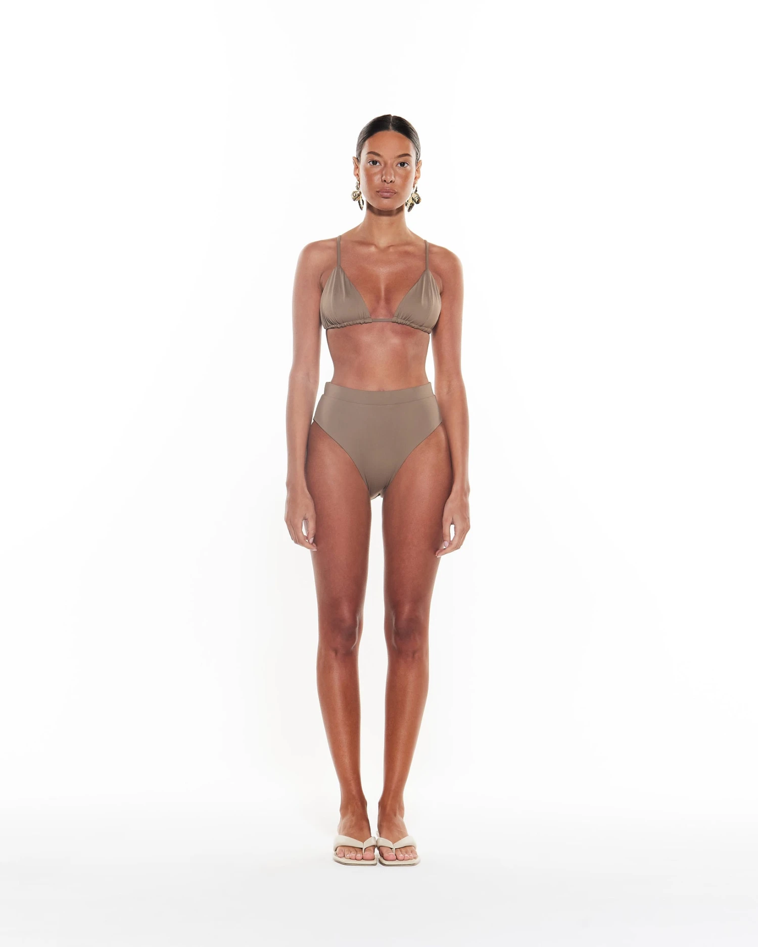 Hugo Bottom | Taupe 4 Hugo Bottom | Taupe - Image 4