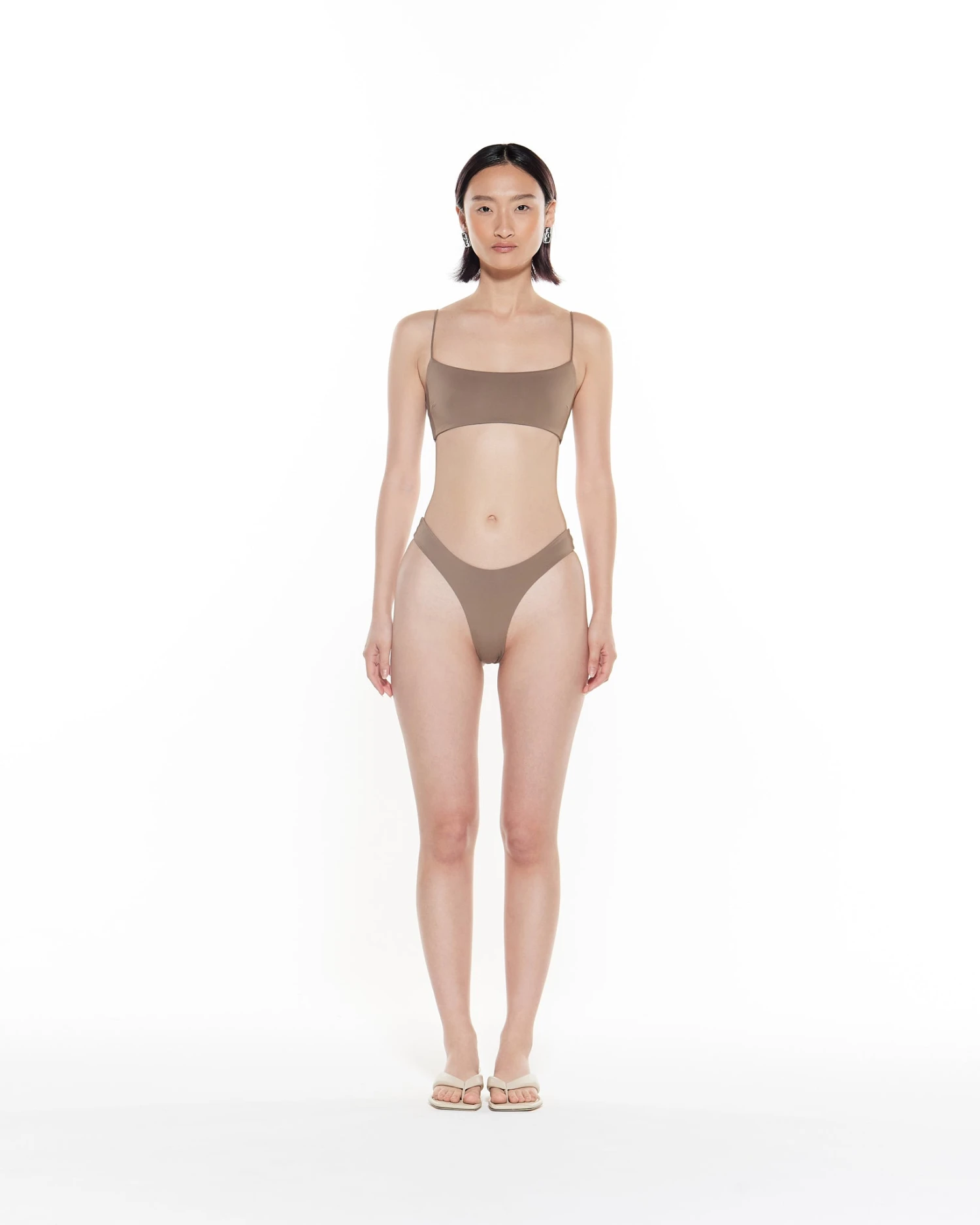 Ivana Bottom | Taupe 4 Ivana Bottom | Taupe - Image 4