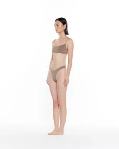 Alternative view of Desi Top | Taupe
