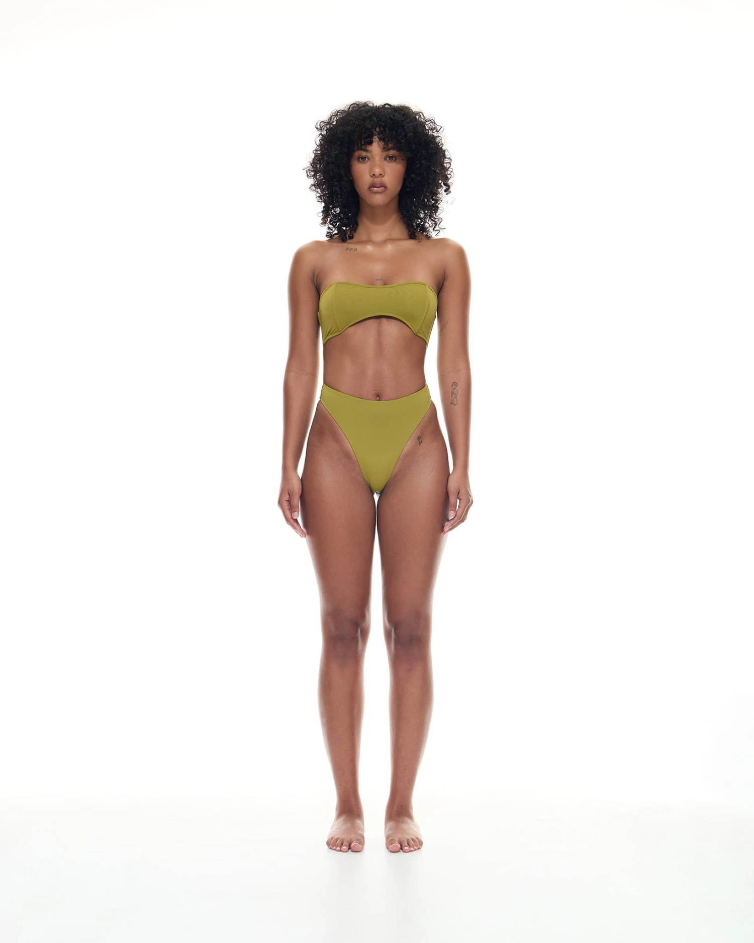 Slash One Piece | Olive 4 Slash One Piece | Olive - Image 4