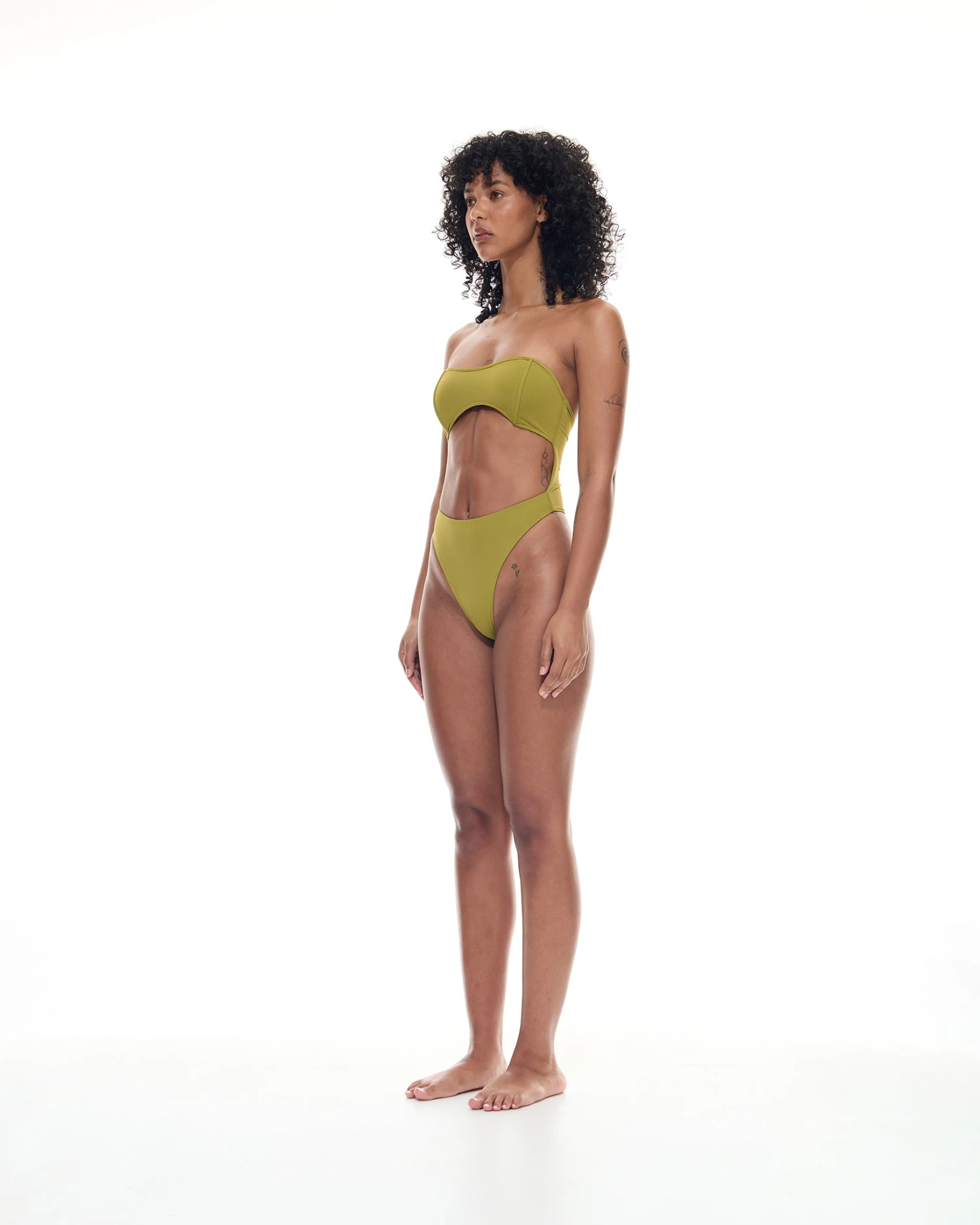 Slash One Piece | Olive 2 Slash One Piece | Olive - Image 2