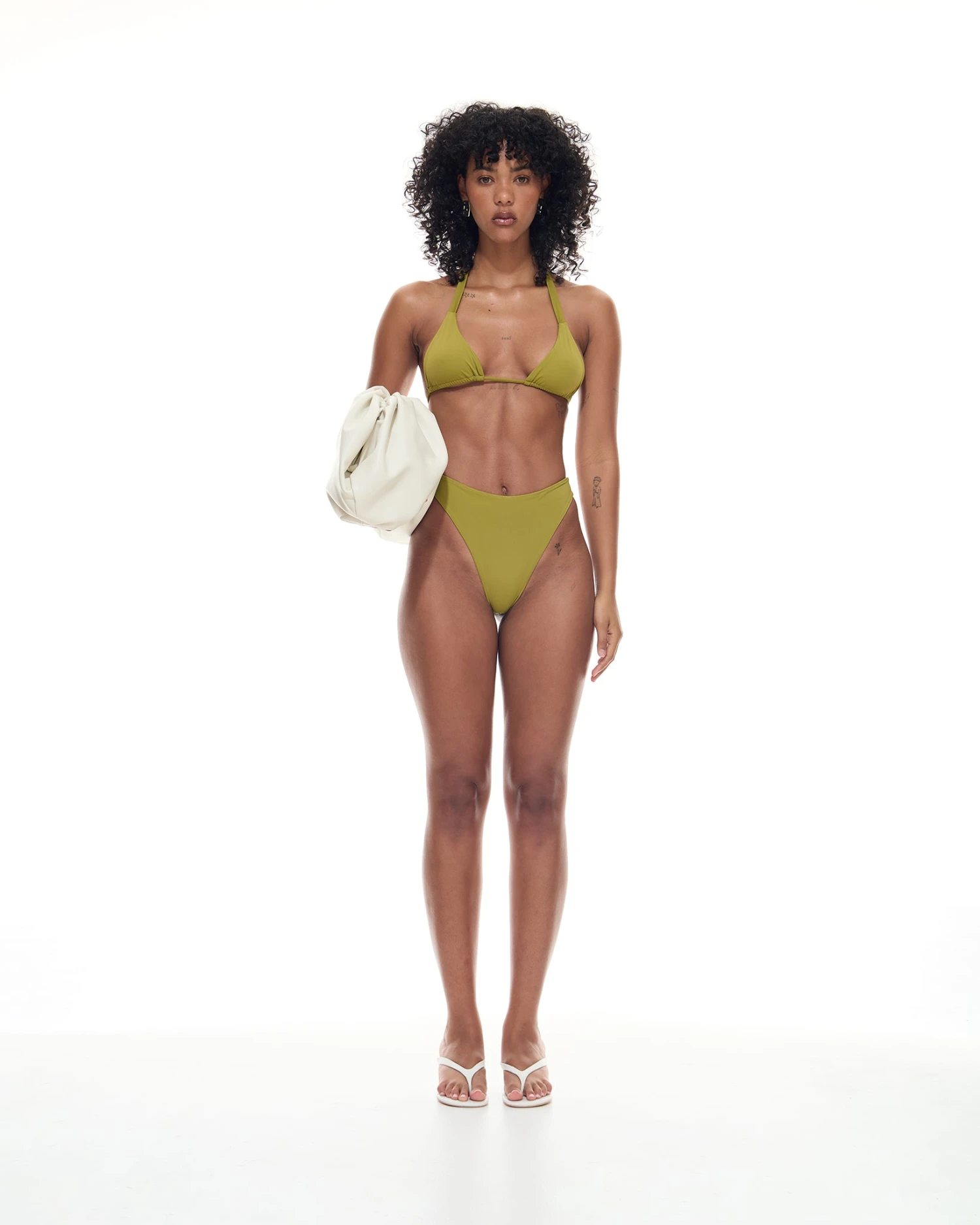 Yris Bottom | Olive 4 Yris Bottom | Olive - Image 4